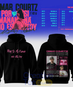 Omar Courtz Por Si Manana No Estoy Midnight Vibe Graphic Street Special Hoodie
