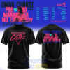 Omar Courtz Por Si Manana No Estoy Neon Heartbreak Cosmic Vibes Graphic Tee