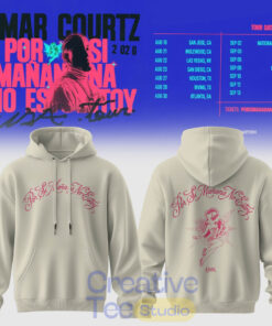 Omar Courtz Por Si Manana No Estoy Retro Angel Script Statement Special Hoodie