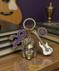 Prince FOREVER PURPLE REIGN Ultimate Tribute Keychain