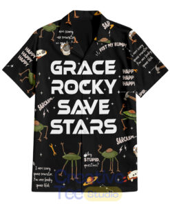 Project Hail Mary Grace Rocky Save Stars Hawaiian Shirt