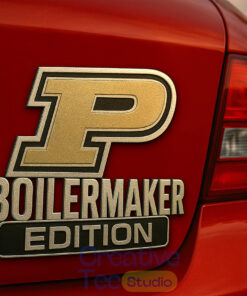 Purdue Boilermakers Custom Car Name Badge Purdue Boilermakers Custom Car Name Badge