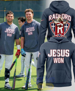 Radford University Jesus Won Cross Baseball Special Hoodie