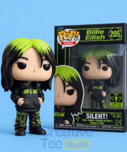 Rare Billie Eilish Music Silent Pop Figure