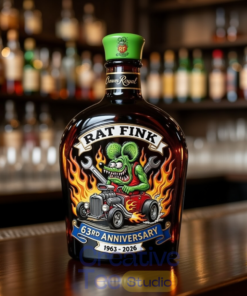 Rat Fink 63rd Anniversary Limited Edition Whiskey Bottle