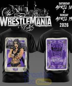 Rhea Ripley WWE Wrestlemania 42 Vegas Special T-Shirt