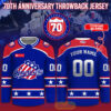 Rochester Americans 70th Anniversary Throwback Custom Hockey Jersey