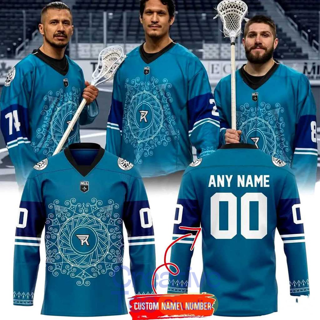 Rochester Knighthawks Native American Heritage 2026 Custom Hockey Jersey Rochester Knighthawks Native American Heritage 2026 Custom Hockey Jersey