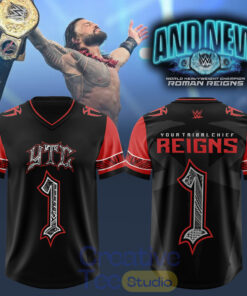 Roman Reigns World Heavyweight Champion 2026 Wrestlemania 42 Exclusive Jersey