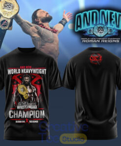 Roman Reigns World Heavyweight Champion 2026 Wreslemania 42 T-Shirt
