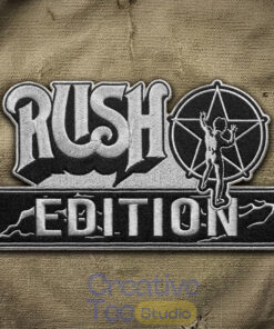 Rush Edition Embroidered Iron-On Patch