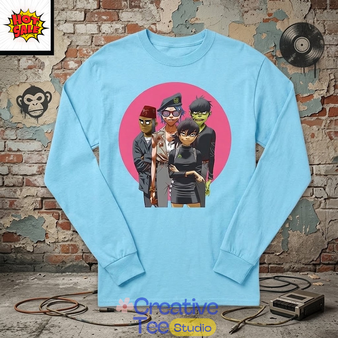 Ryan Gosling Gorillaz Group 2026 Shirt Ryan Gosling Gorillaz Group 2026 Shirt