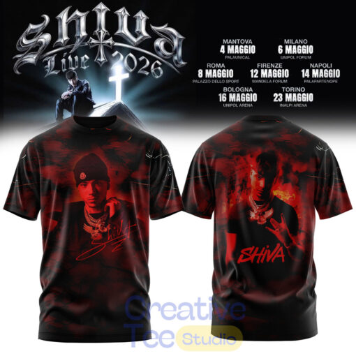 SANTANA SHIVA 2026 Tour T-Shirt - Creativeteestudio