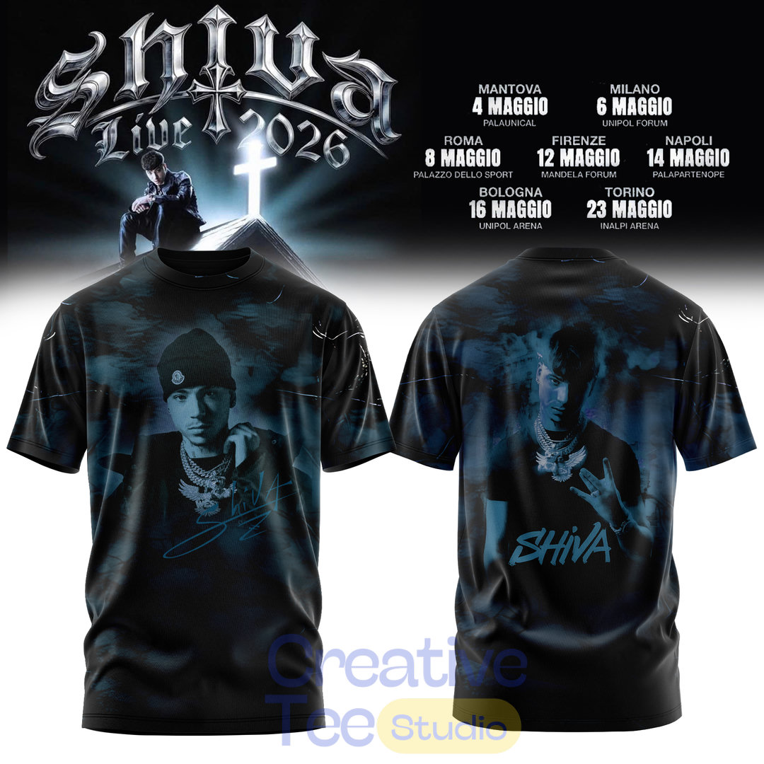 SANTANA SHIVA 2026 Tour T-Shirt SANTANA SHIVA 2026 Tour T-Shirt