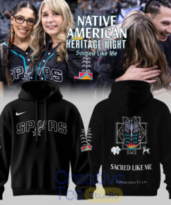 San Antonio Spurs Native American Heritage Night Hoodie – Sacred Like Me Edition