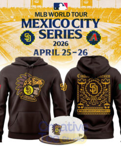 San Diego Padres Mexico City Series 2026 Hoodie