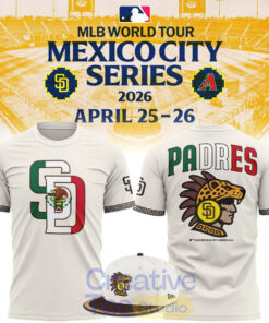 San Diego Padres Mexico City Series 2026 T-Shirt