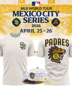 San Diego Padres Mexico City Series 2026 T-Shirt