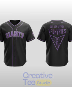 San Francisco Giants Golden State Valkyries Day Baseball Jersey San Francisco Giants Golden State Valkyries Day Baseball Jersey