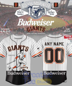 San Francisco Giants x Budweiser 150 Years Baseball Jersey