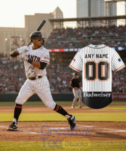 San Francisco Giants x Budweiser 150 Years Baseball Jersey