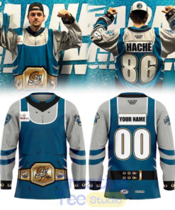 San Jose Barracuda CudaMania II 2026 Night Hockey Jersey