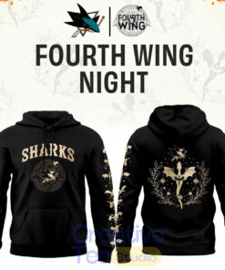 San Jose Sharks Fourth Wings Night Limited Edition Hoodie