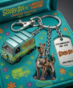 Scooby-Doo 57th Anniversary Commemorative Keychain