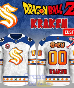 Seattle Kraken Dragon Ball Z 2026 Hockey Jersey Seattle Kraken Dragon Ball Z 2026 Hockey Jersey