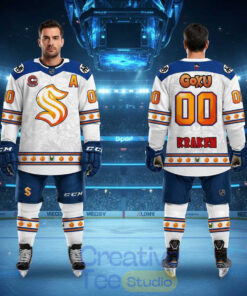 Seattle Kraken Dragon Ball Z 2026 Hockey Jersey