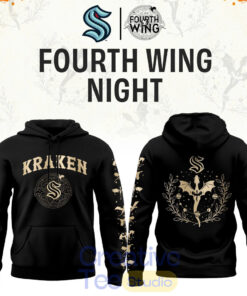 Seattle Kraken Fourth Wings Night Limited Edition Hoodie