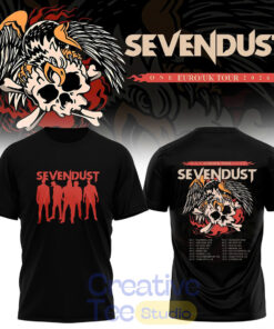 Sevendust Euro/UK Tour 2026 Tee Hoodie