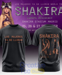 Shakira Las Mujeres Ya No Lloran Special T-Shirt Shakira Las Mujeres Ya No Lloran Special T-Shirt