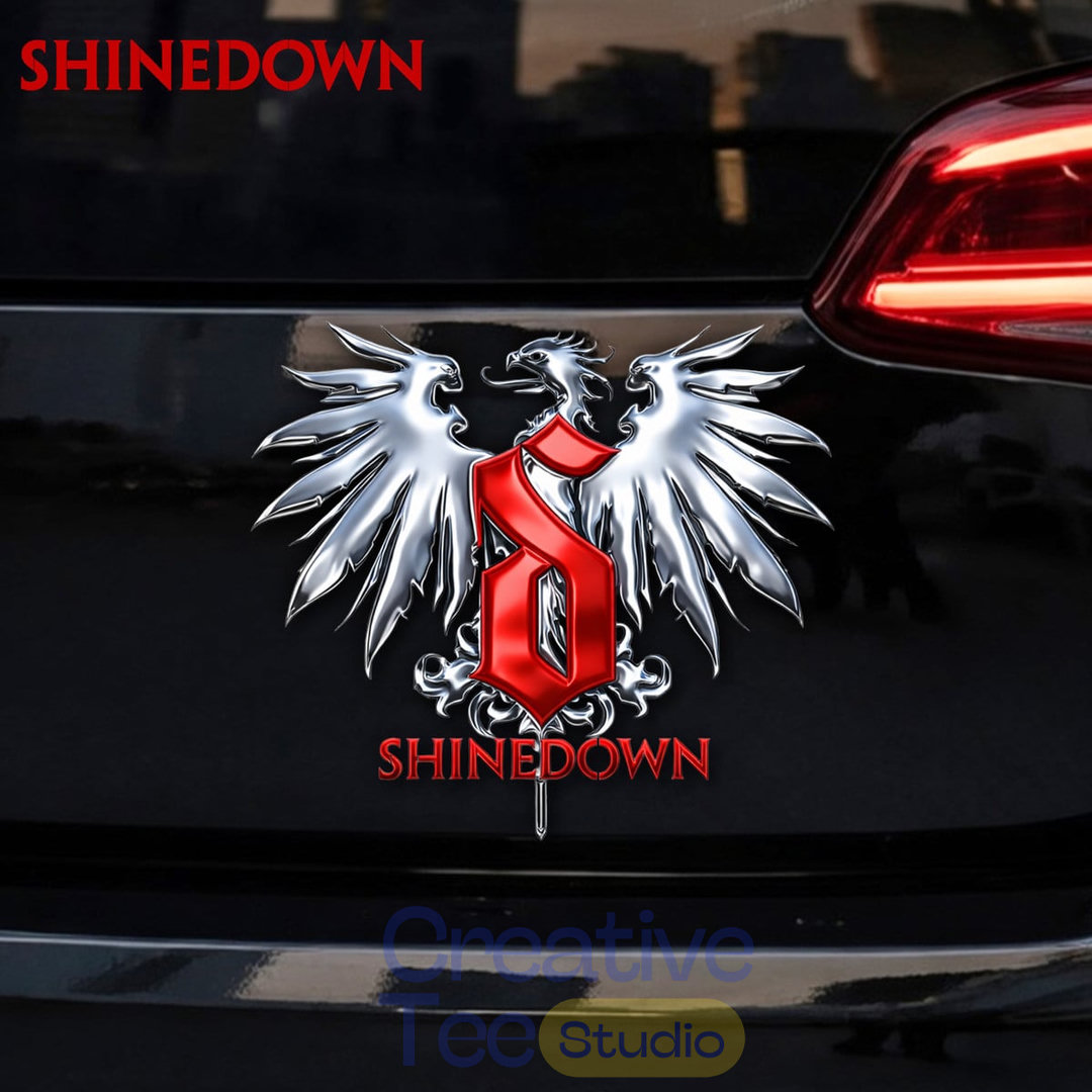 Shinedown Premium 3D Car Name Badge Shinedown Premium 3D Car Name Badge