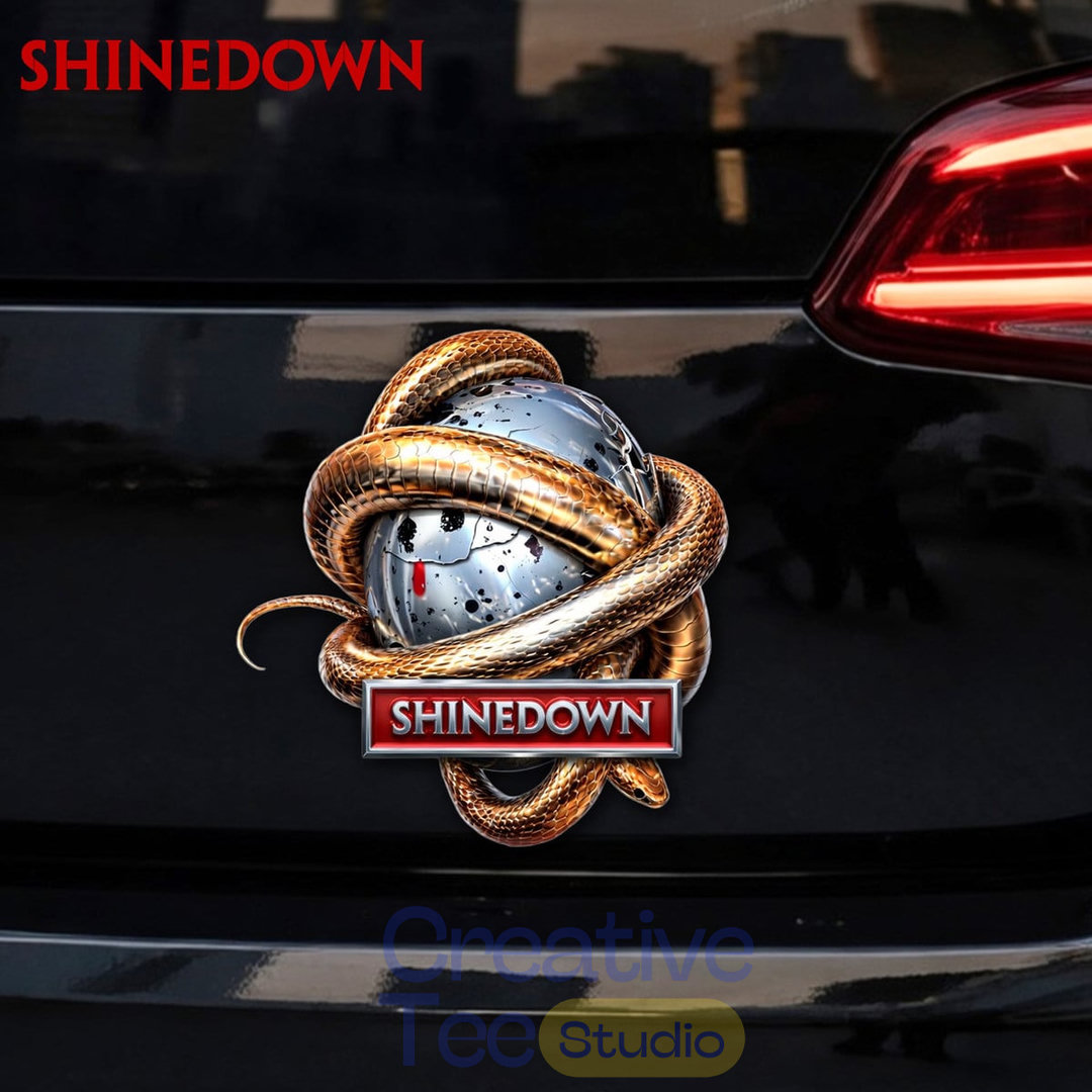Shinedown Premium 3D Car Name Badge Shinedown Premium 3D Car Name Badge