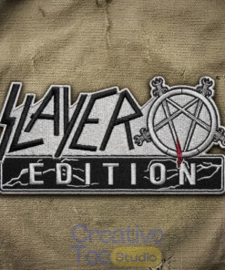 Slayer Edition Embroidered Iron-On Patch