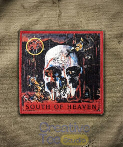 Slayer “South of Heaven” Embroidered Iron-On Patch