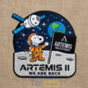 Snoopy Artemis II Mission Embroidered Iron On Patch 3.jpg