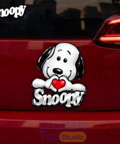 Snoopy Premium 3D Car Name Badge Snoopy Premium 3D Car Name Badge