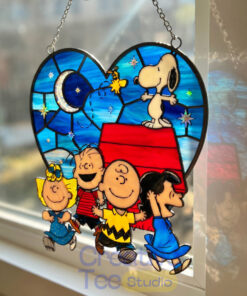 Snoopy and Friends Premium Suncatcher Home Decor