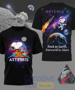 Snoopy x Artemis II Moon Mission Special Tee