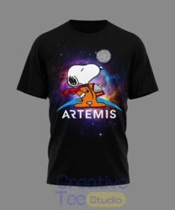 Snoopy x Artemis II Moon Mission Special Tee