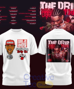 Soulja Boy The Drip Tour 2026 White Tee Hoodie