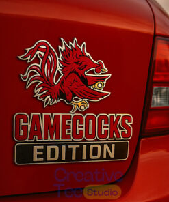South Carolina Gamecocks Custom Car Name Badge South Carolina Gamecocks Custom Car Name Badge