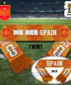 Spain National Soccer Team WC26 Premium Scarf