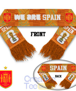 Spain National Soccer Team WC26 Premium Scarf