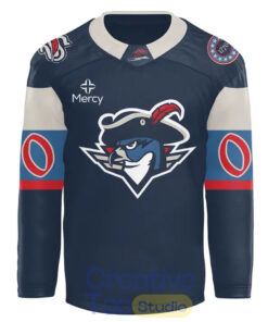 Springfield Thunderbirds 250th Celebration Custom Hockey Jersey
