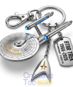 Star Trek 60th Anniversary Collectible Keychain