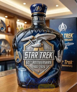 Star Trek 60th Anniversary Commemorative Whiskey Bottle