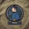 Star Trek Captain Kirk Embroidered Iron-On Patch
